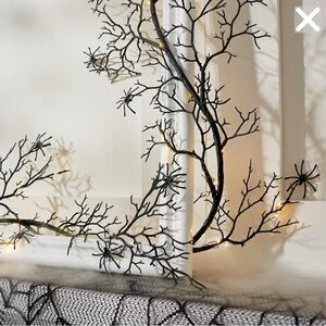 Frontgate Pre-lit Spider Garland - NWT